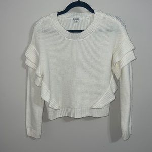 BB Dakota Ruffle Sweater